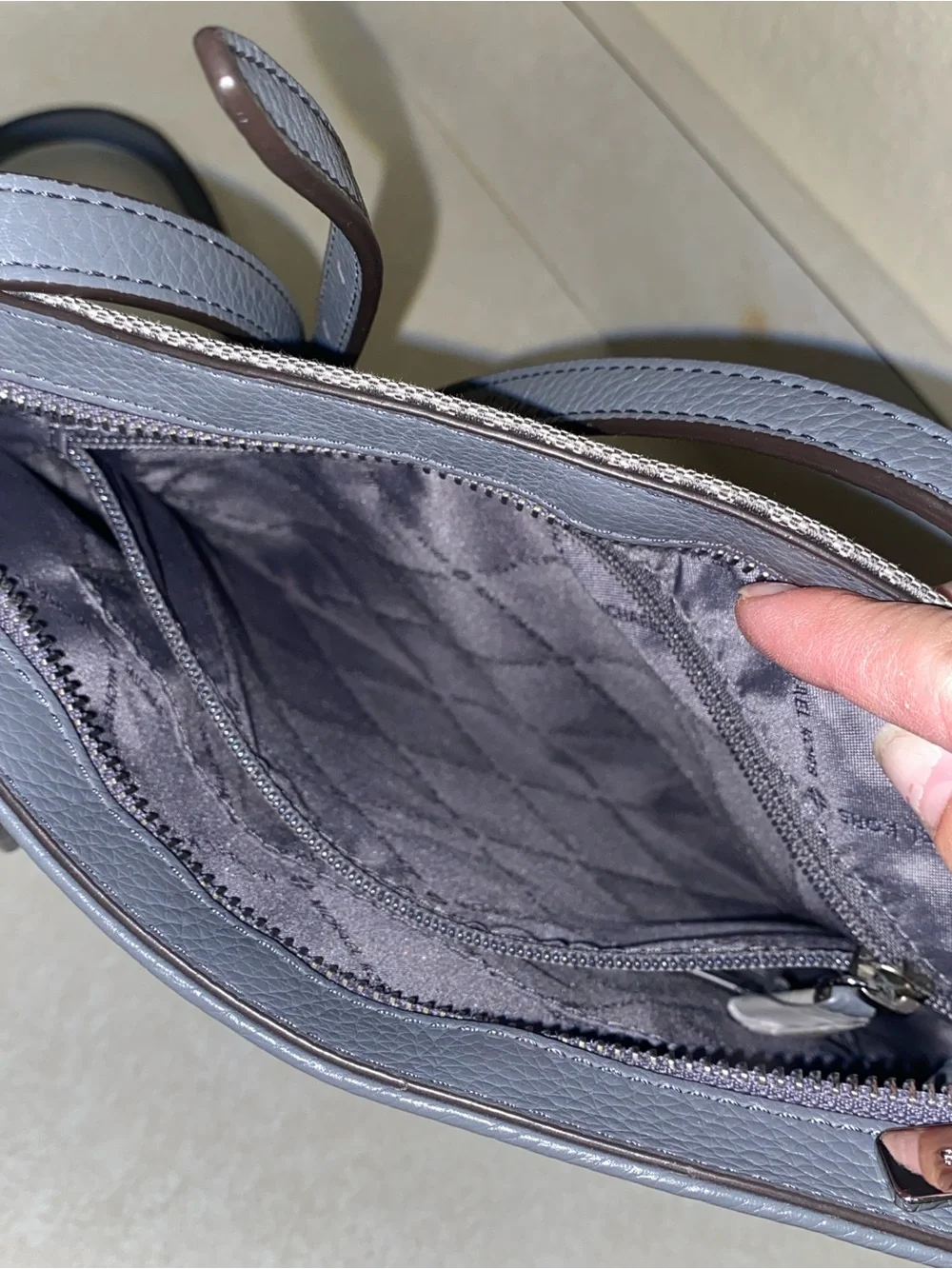 Michael Kors Gray Crossbody Messenger‎ Bag